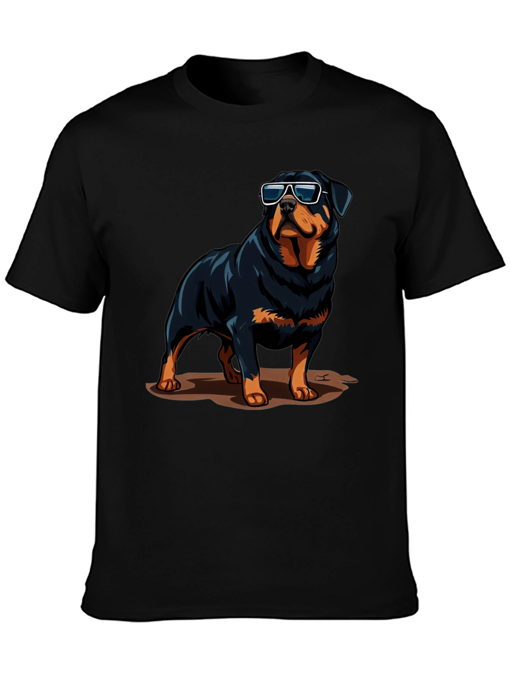 Cool Rottweiler Graphic Tee - Stylish Dog Lover Shirt