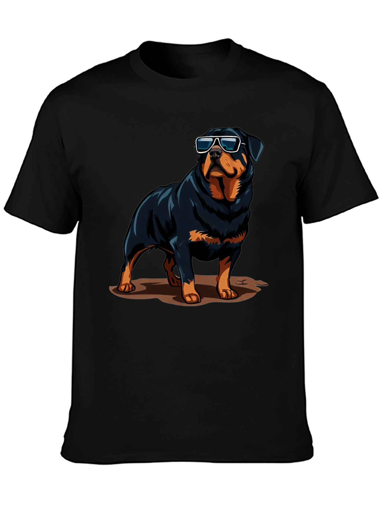 Cool Rottweiler Graphic Tee - Stylish Dog Lover Shirt