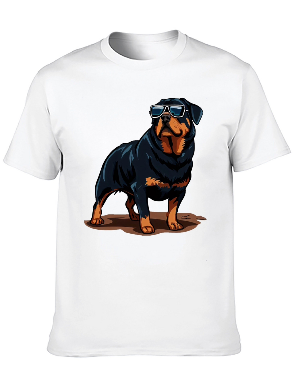 Cool Rottweiler Graphic Tee - Stylish Dog Lover Shirt