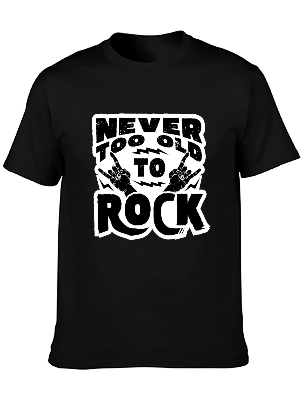 Never Too Old to Rock Graphic Tee