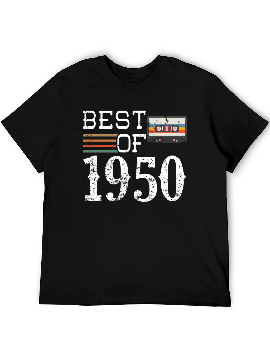 Best of 1950 Cassette Tape Graphic Tee