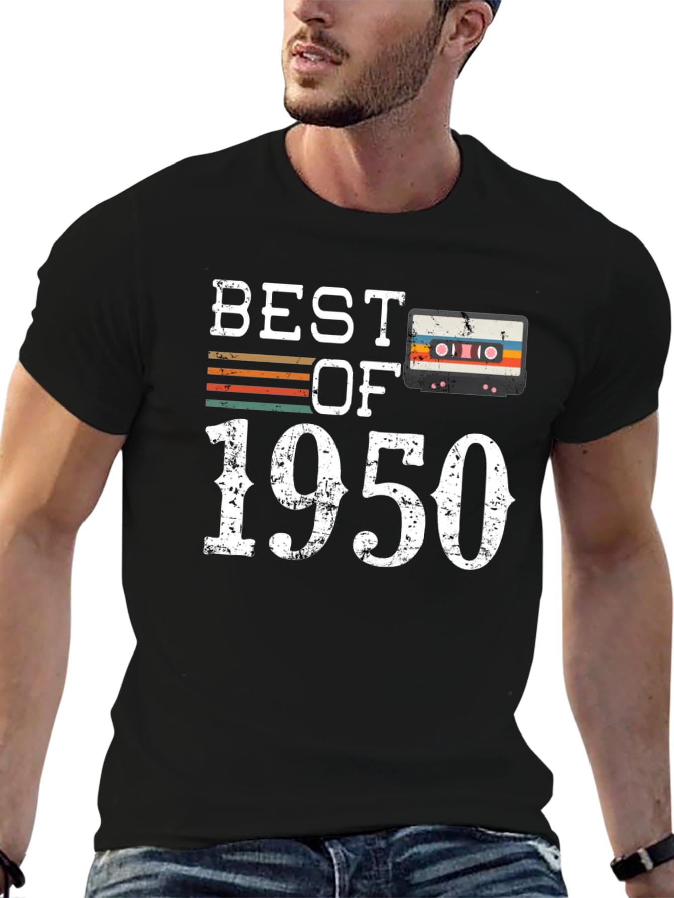 Best of 1950 Cassette Tape Graphic Tee