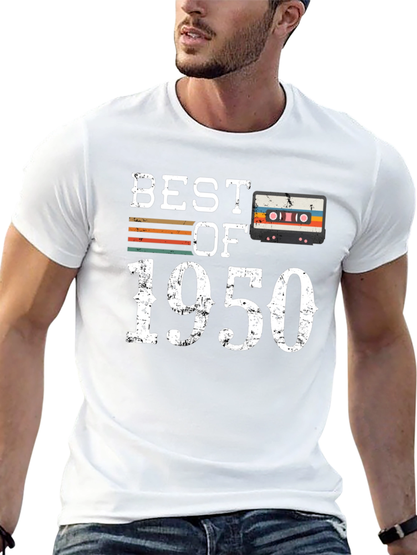 Best of 1950 Cassette Tape Graphic Tee