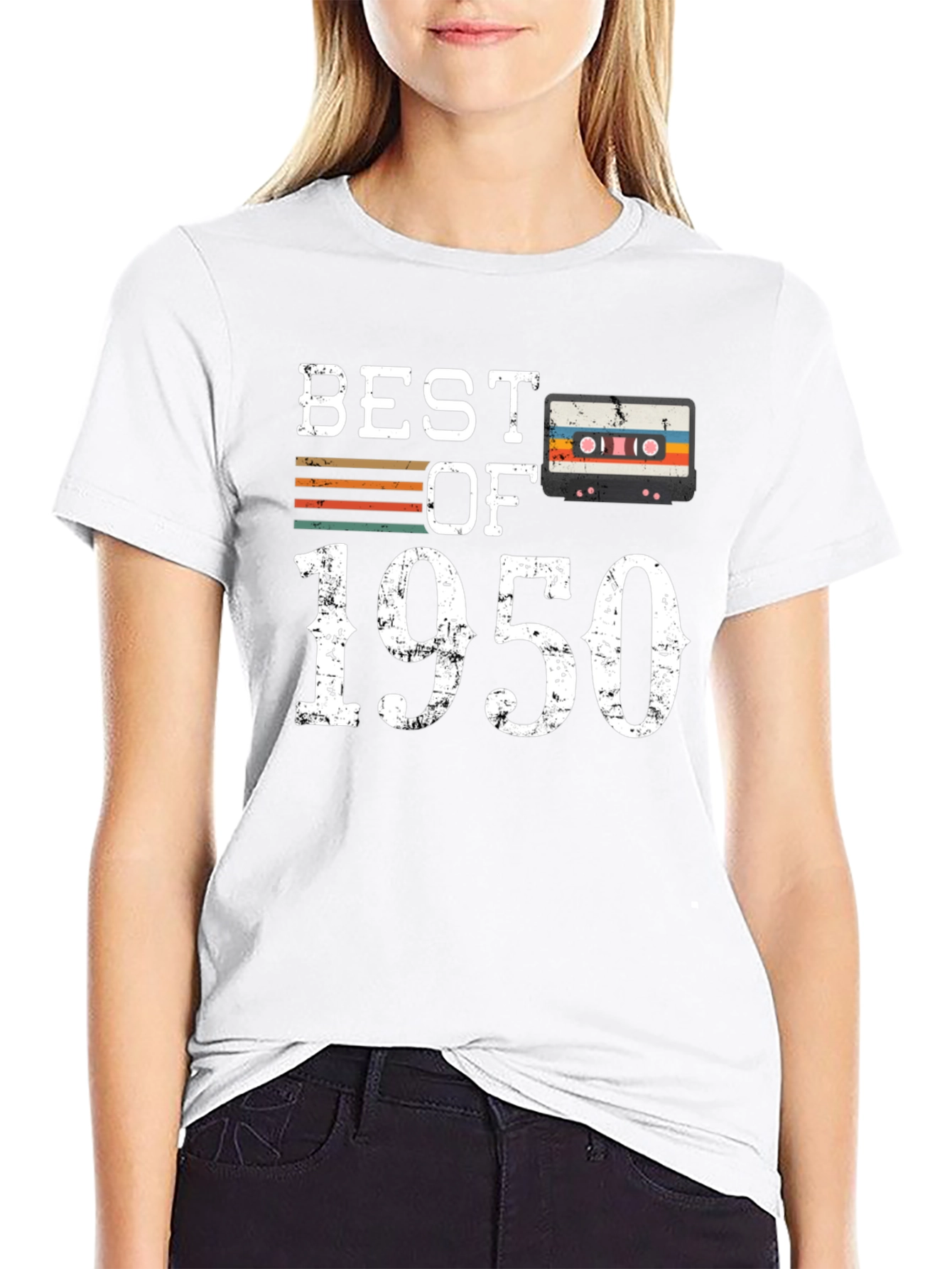 Best of 1950 Cassette Tape Graphic Tee