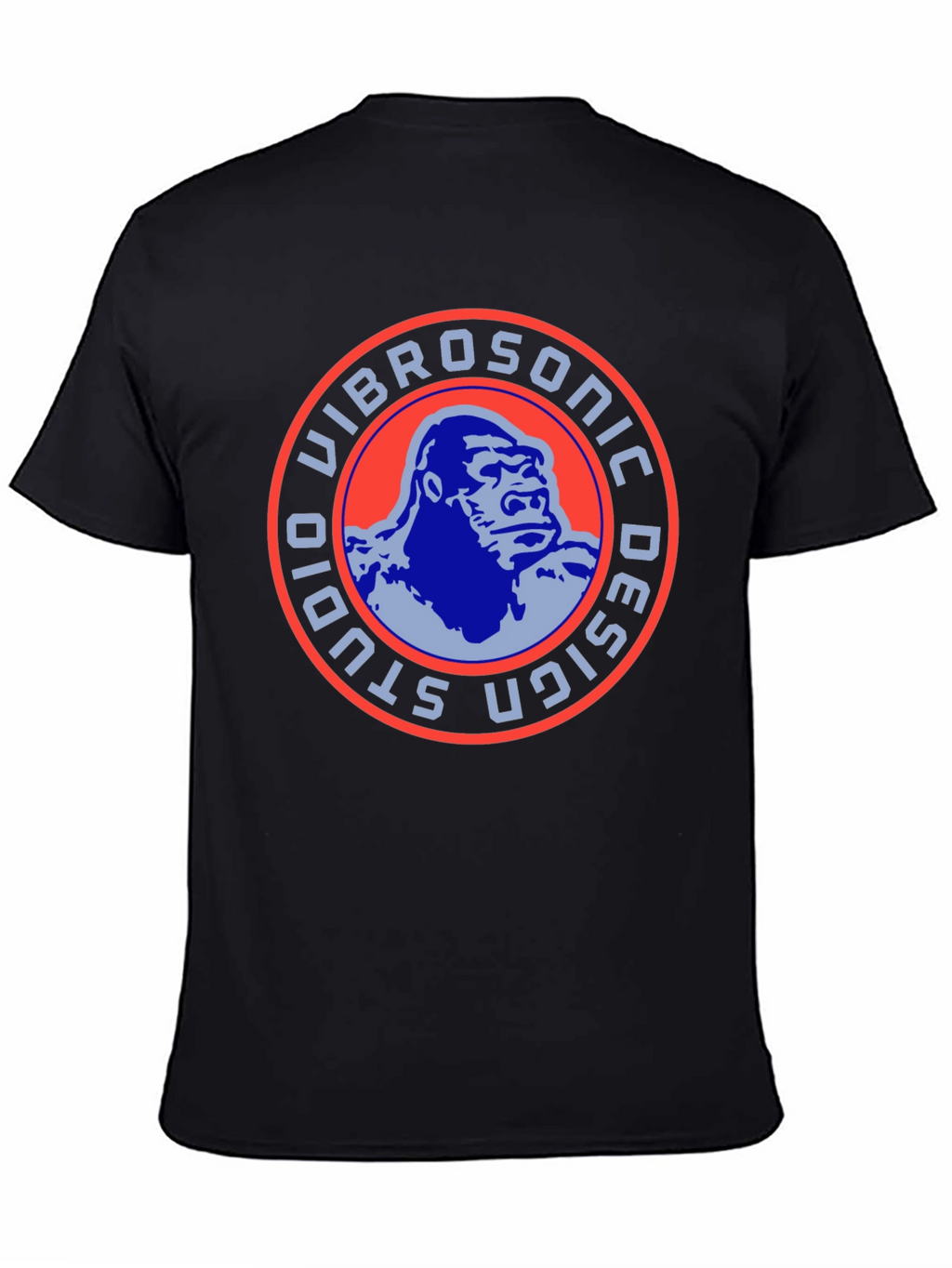 Vibrosonic Studio Design Gorilla Graphic Tee - Black