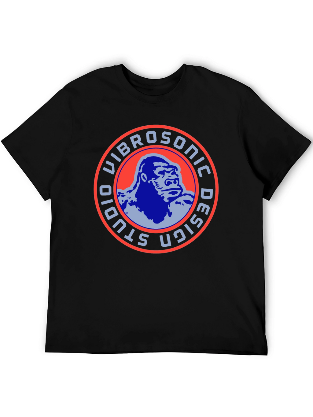 Vibrosonic Studio Design Gorilla Graphic Tee - Black