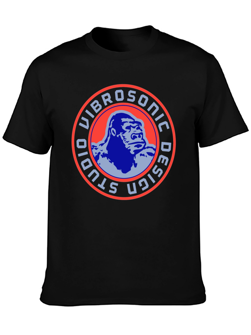 Vibrosonic Studio Design Gorilla Graphic Tee - Black