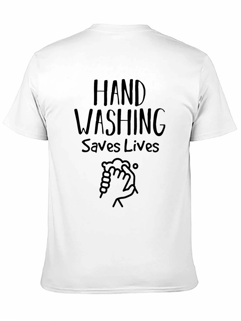 Hand Washing Saves Lives Graphic T-Shirt