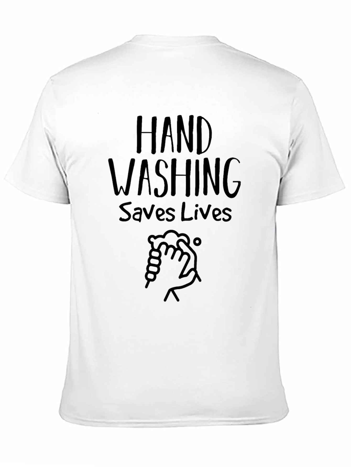 Hand Washing Saves Lives Graphic T-Shirt