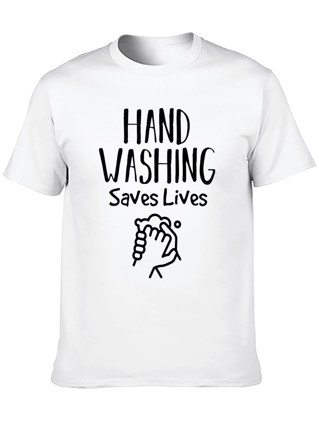 Hand Washing Saves Lives Graphic T-Shirt