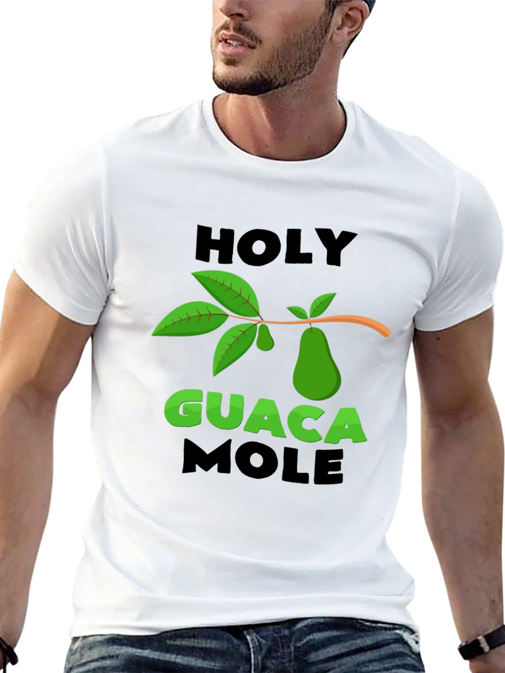 Holy Guacamole T-Shirt - Funny Avocado Tee