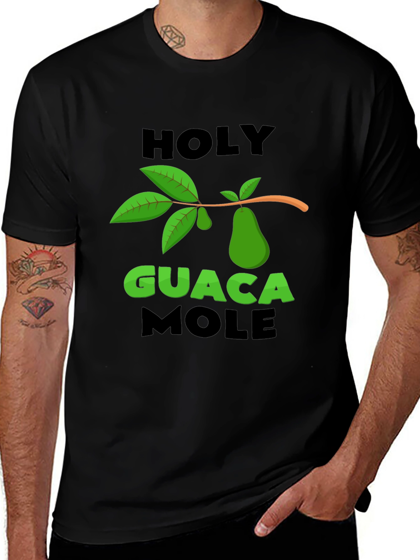 Holy Guacamole T-Shirt - Funny Avocado Tee