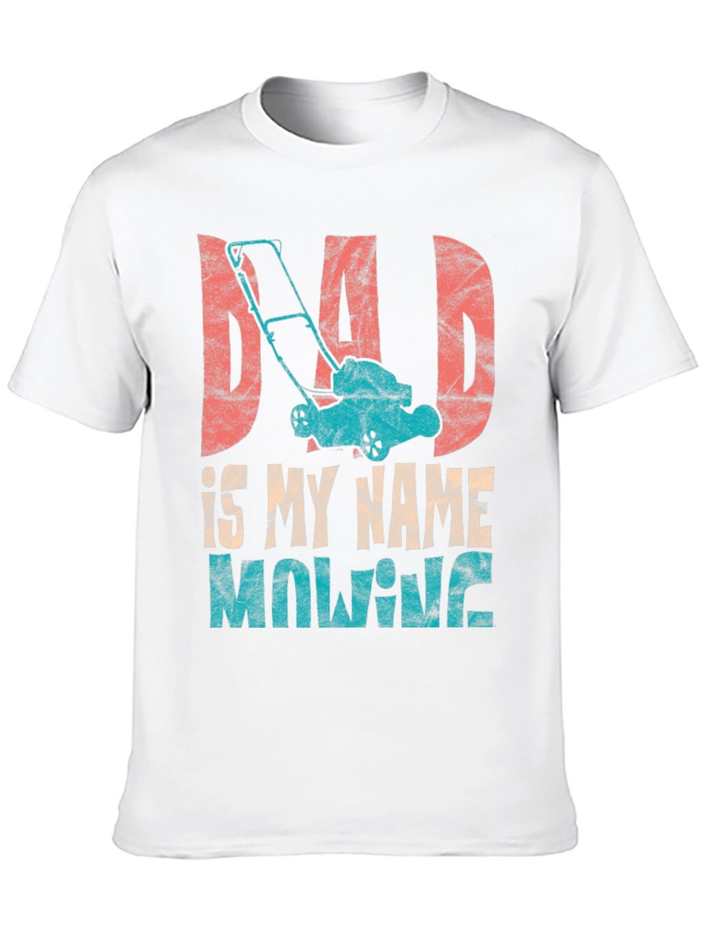 Dad Mowing Shirt - Lawn Care Fathers Day Tee