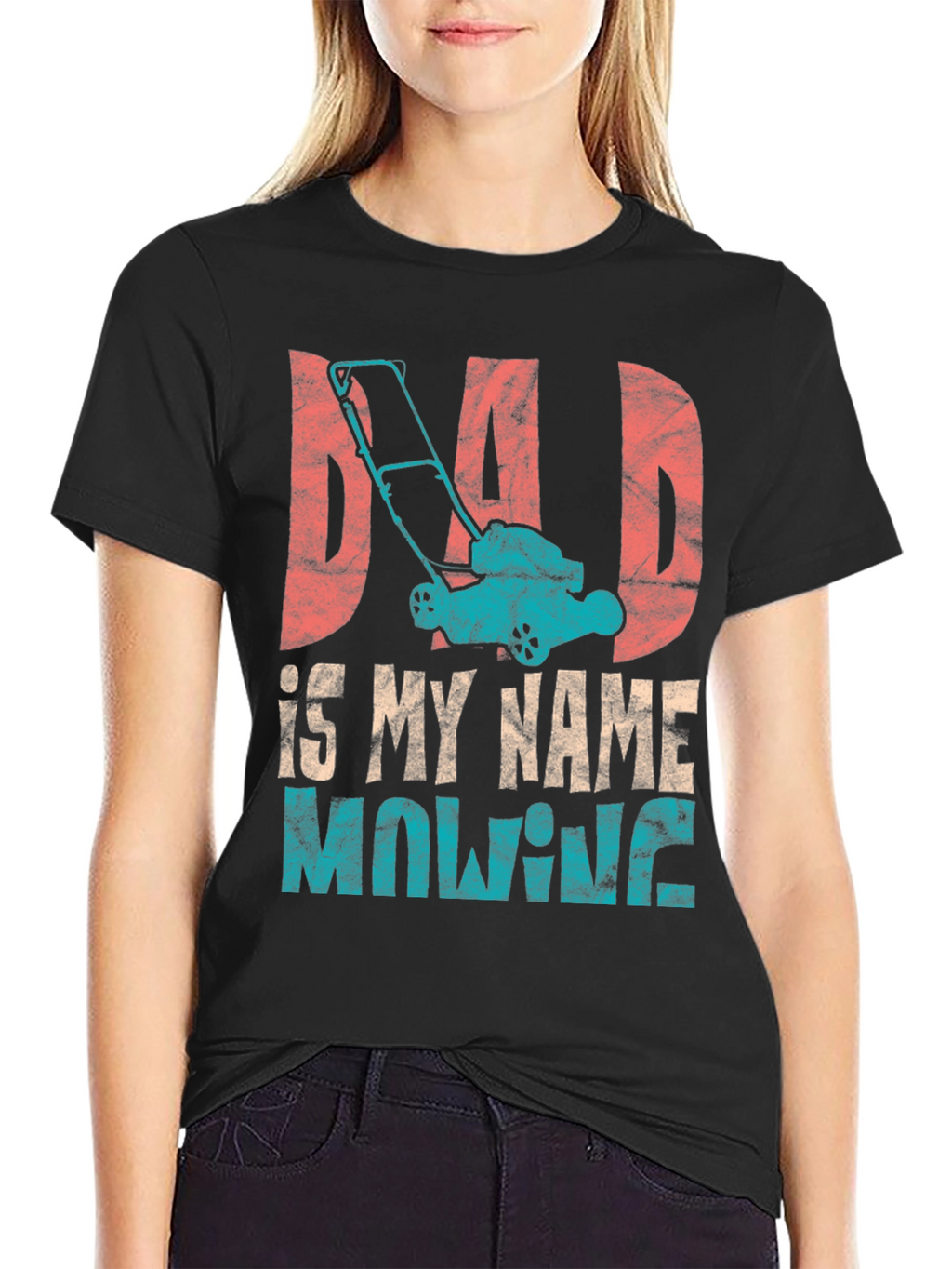 Dad Mowing Shirt - Lawn Care Fathers Day Tee