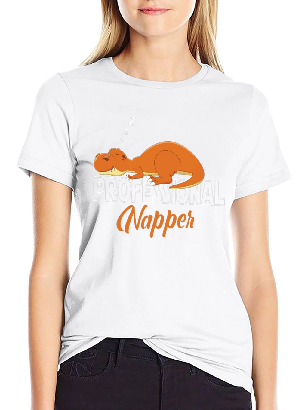 Professional Napper T-Rex T-Shirt