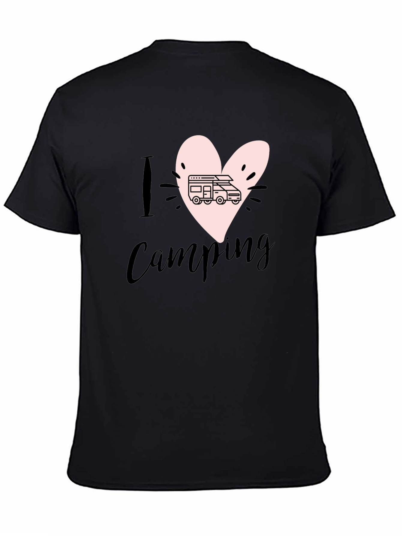 I Love Camping Graphic T-Shirt