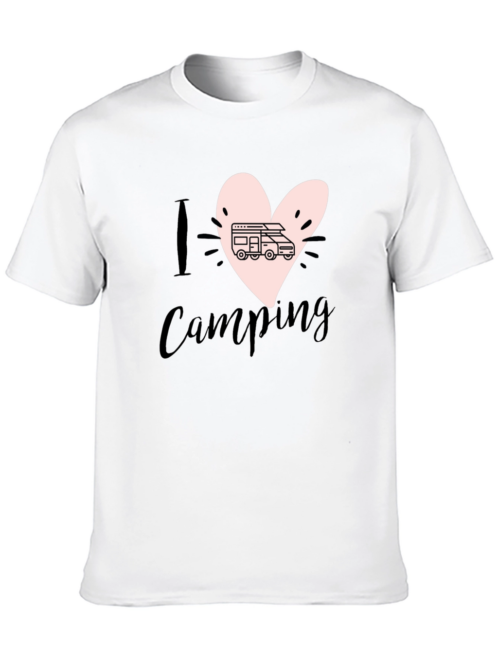 I Love Camping Graphic T-Shirt