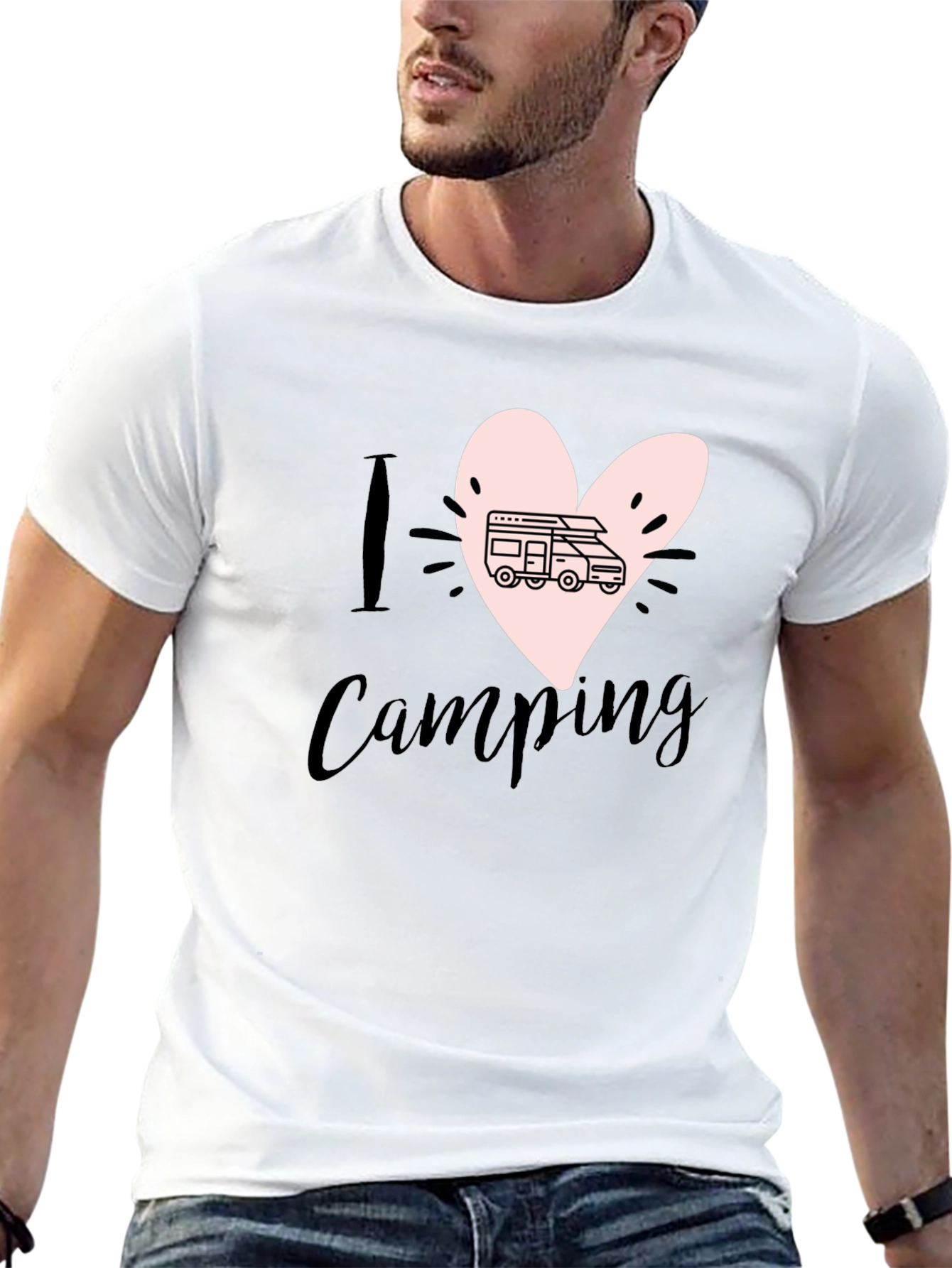 I Love Camping Graphic T-Shirt