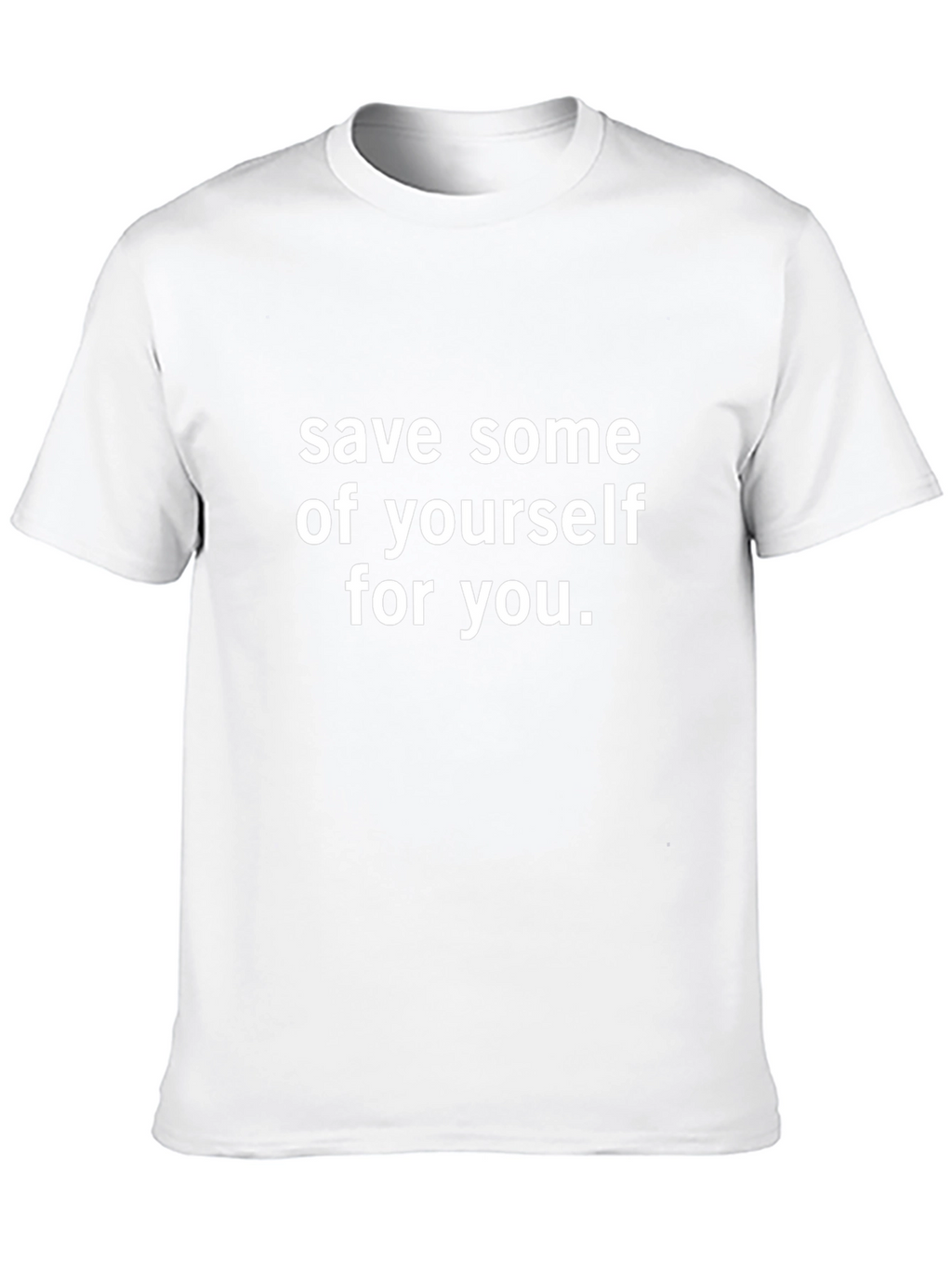 Save Yourself Black Graphic Tee