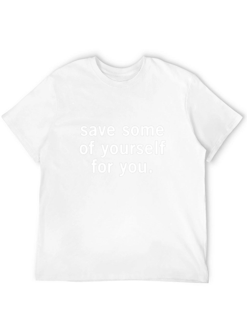 Save Yourself Black Graphic Tee