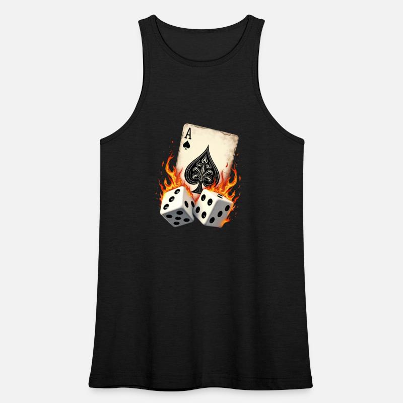Ace of Spades Dice Flames Bold Casino Vibes