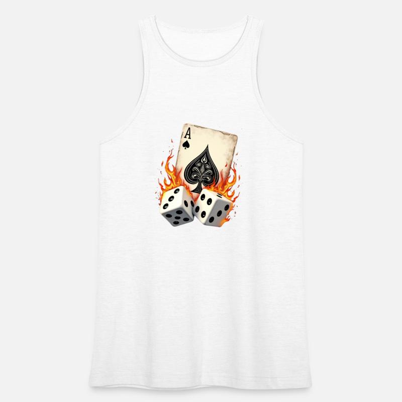 Ace of Spades Dice Flames Bold Casino Vibes