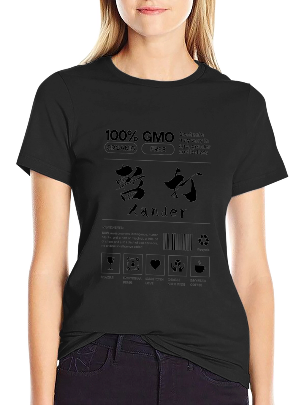 Xander GMO Organic Free T-Shirt