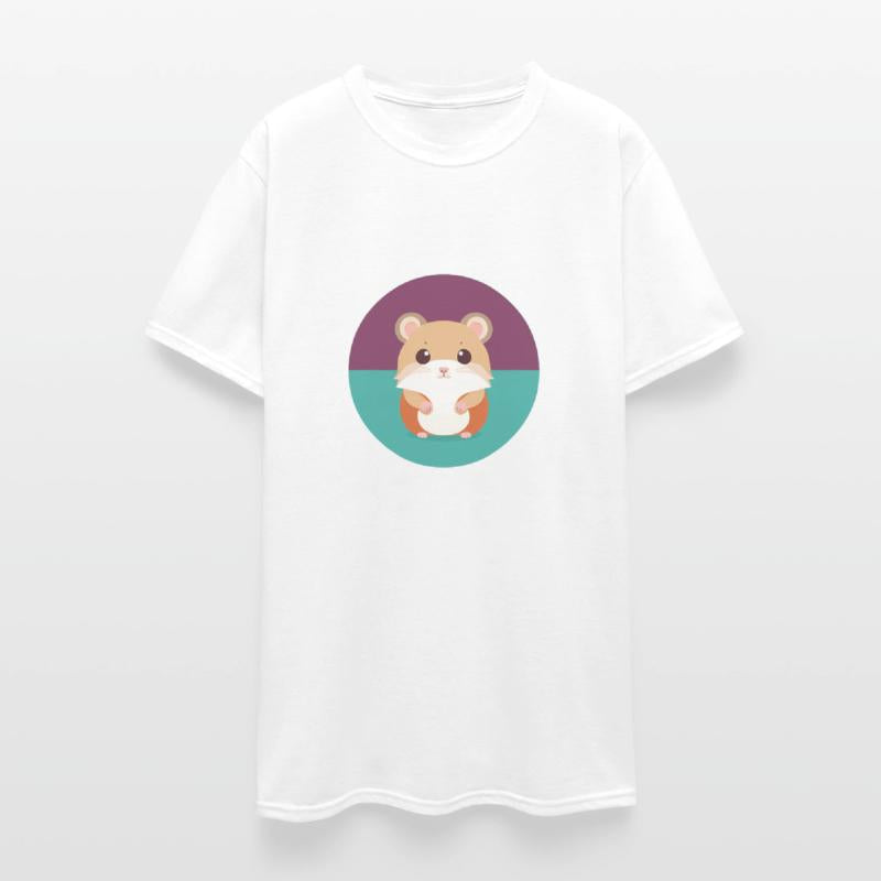 Adorable Little Cartoon Hamster - Cute Pet