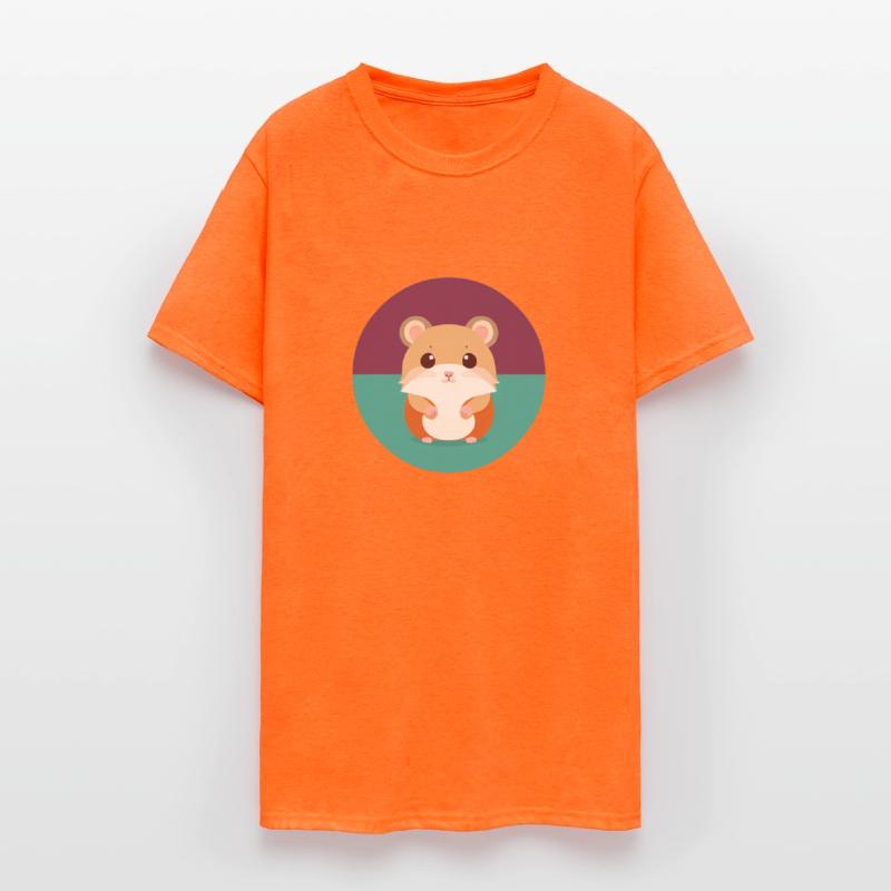 Adorable Little Cartoon Hamster - Cute Pet