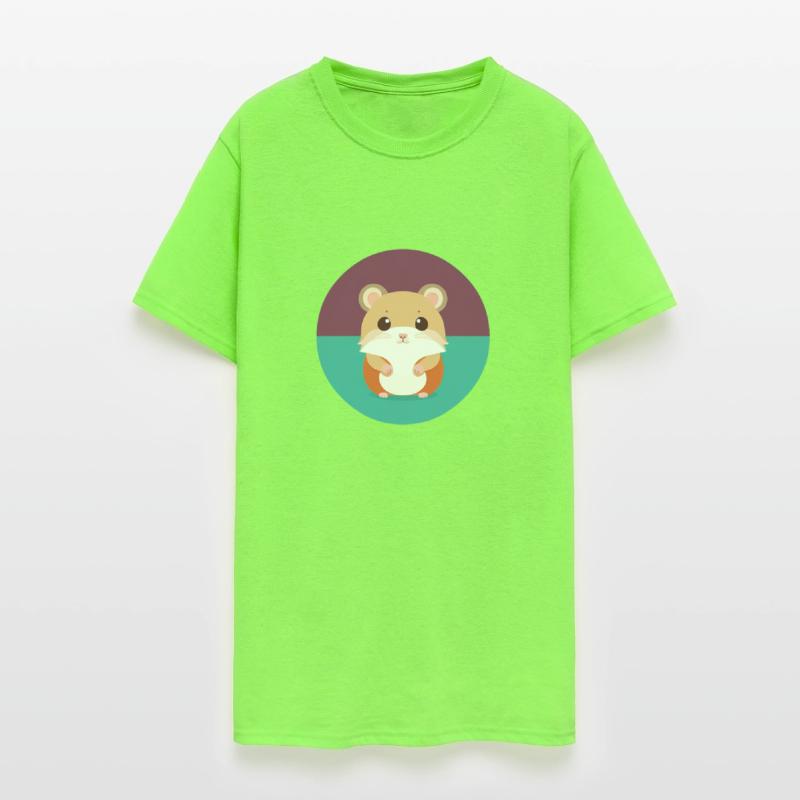 Adorable Little Cartoon Hamster - Cute Pet