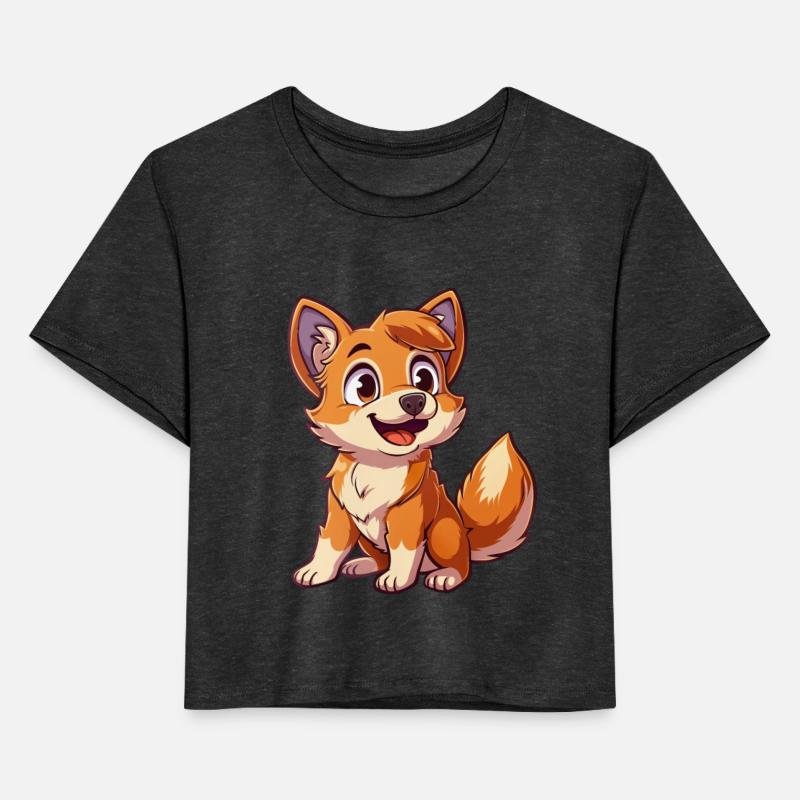 Adorable Smiling Fox Cub Enthusiast