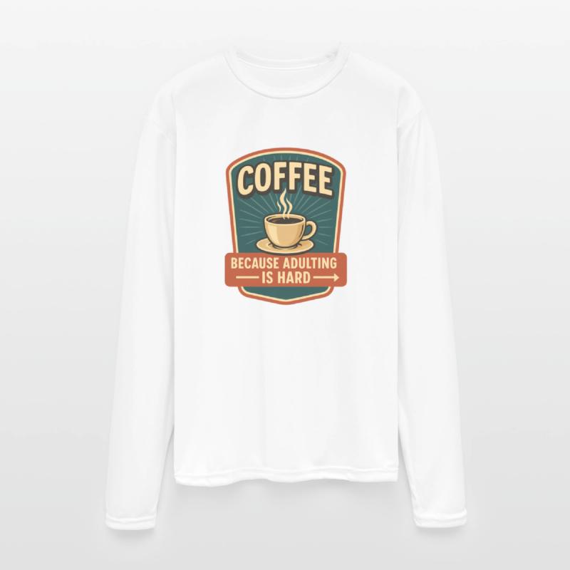 Adulting Coffee Badge