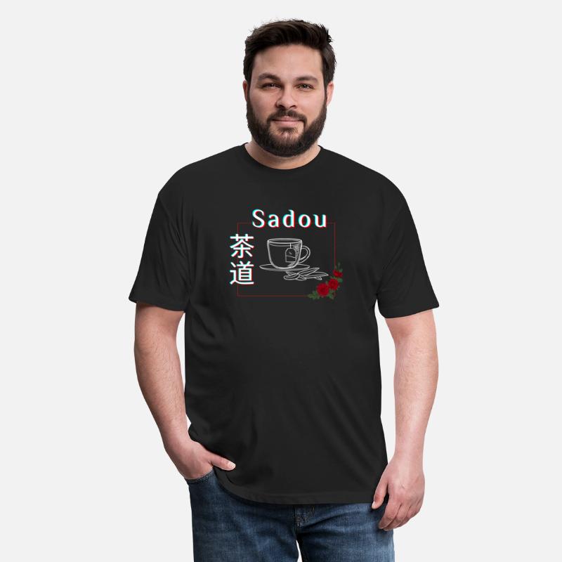 aesthetic Japanese tea outlines design