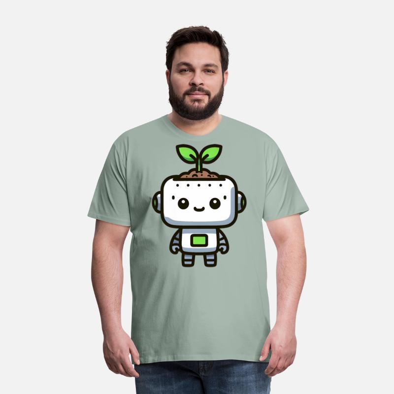 AI Ethics Robot with a Tree