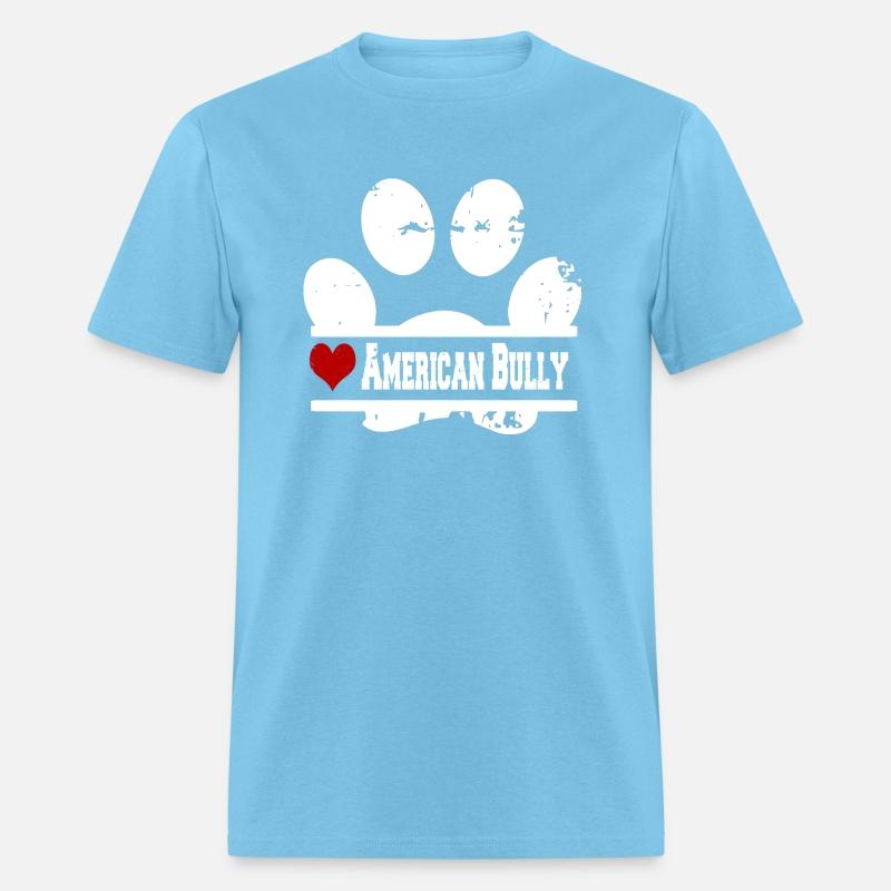 American Bully Dog Paw Print