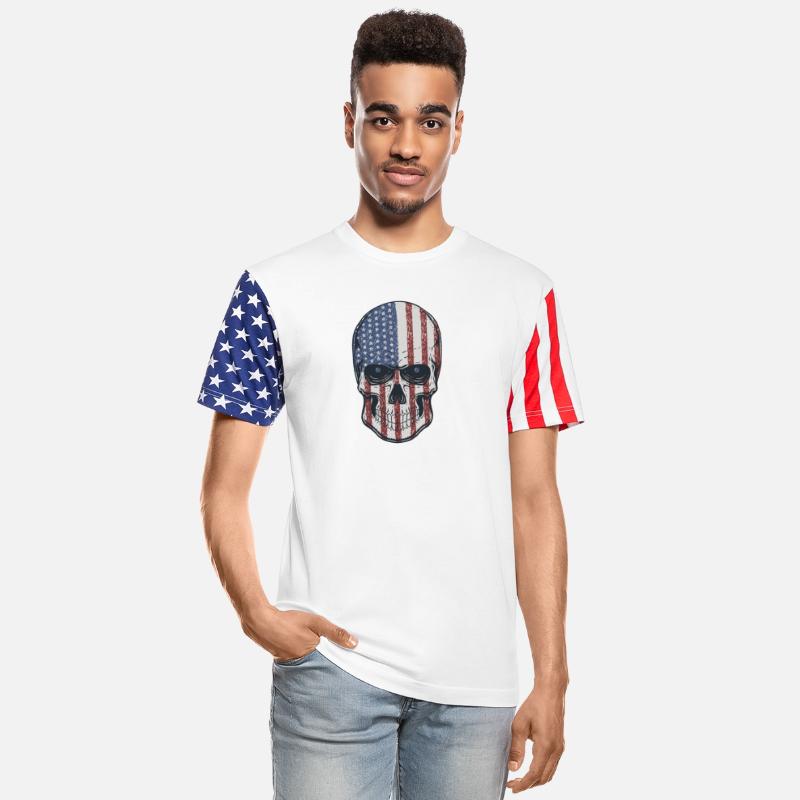 American Flag Skull A Patriotic Symbol