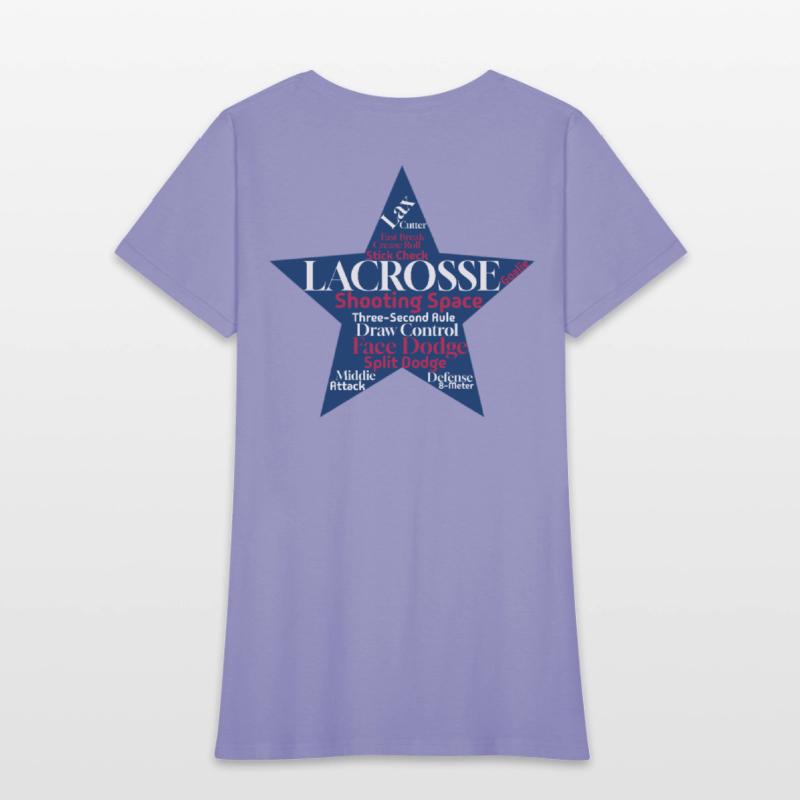 American Lacrosse Word Cloud