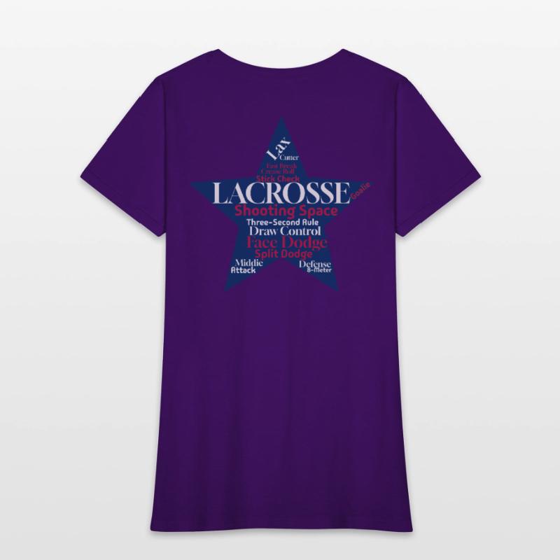 American Lacrosse Word Cloud