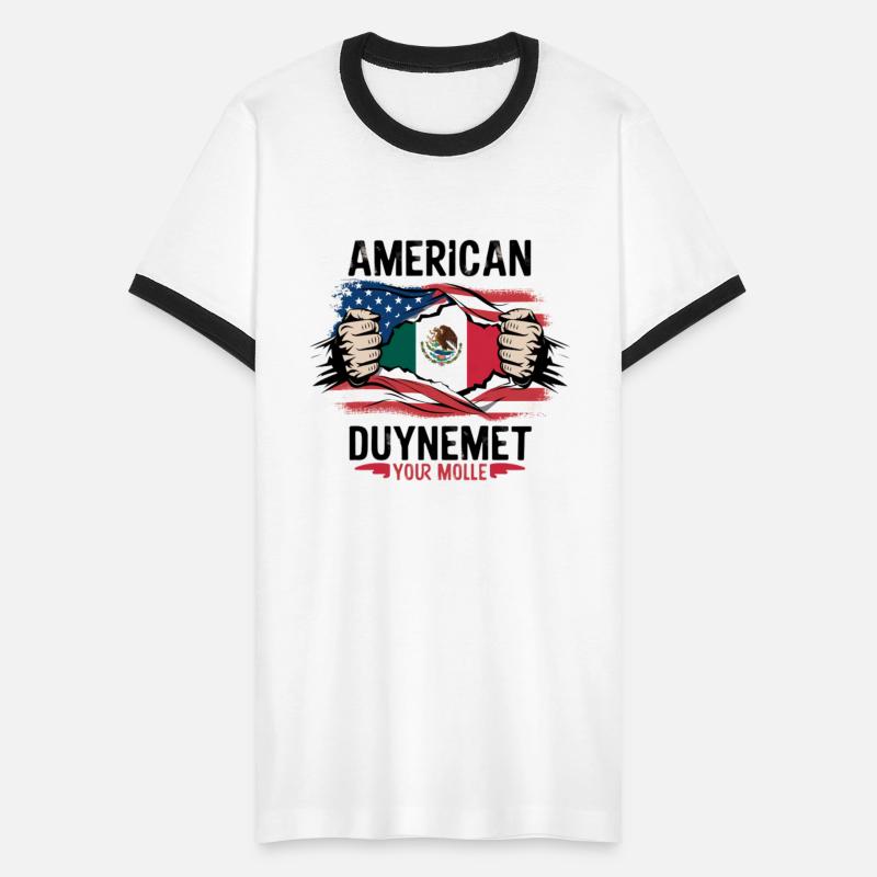 American Mexican Pride – Ripped Flag