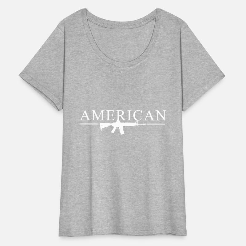 American Rifle Patriotic Second Amendment usa