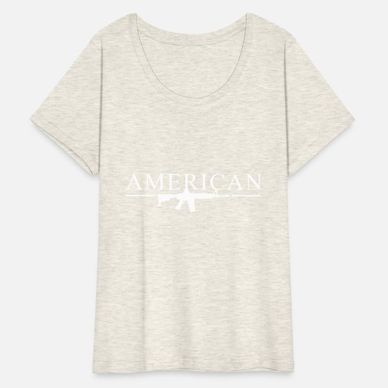 American Rifle Patriotic Second Amendment usa