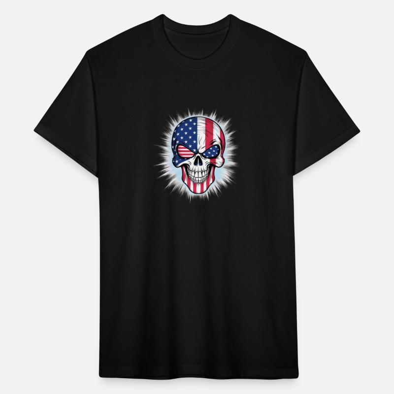 American Skull | American Flag