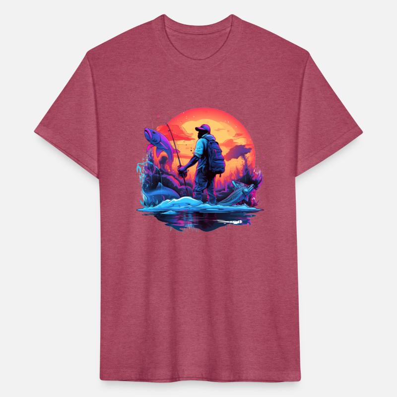 Angler Sunset Neon Style