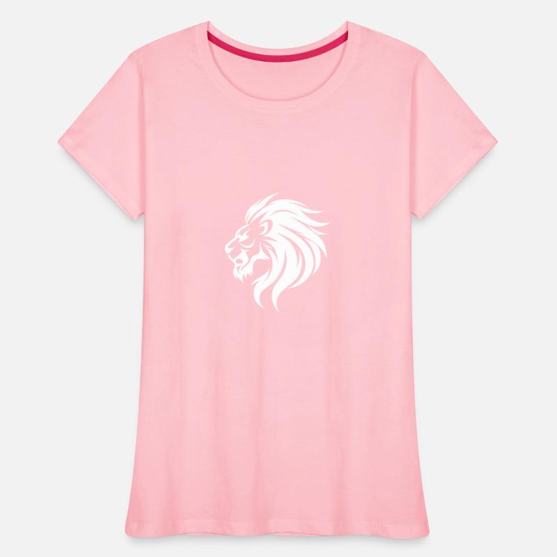 Angry Lion Head Tattoo Style Waving Mane