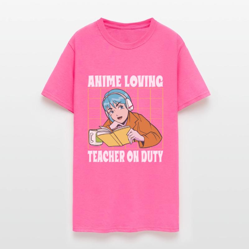 Anime Loving Teacher On Duty Funny Anime Lover