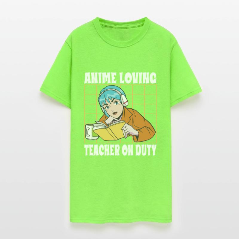 Anime Loving Teacher On Duty Funny Anime Lover