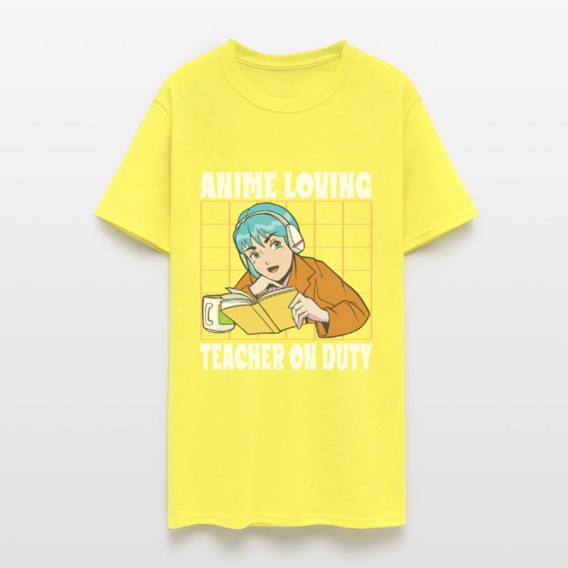 Anime Loving Teacher On Duty Funny Anime Lover
