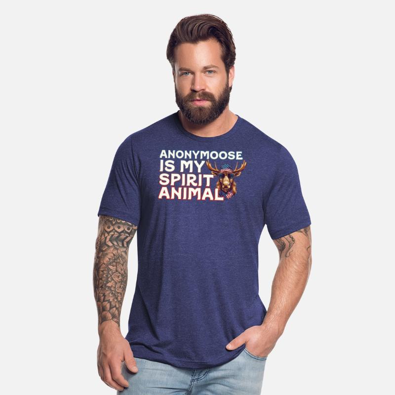 Anonymoose Is My Sprit Animal Cool Moose