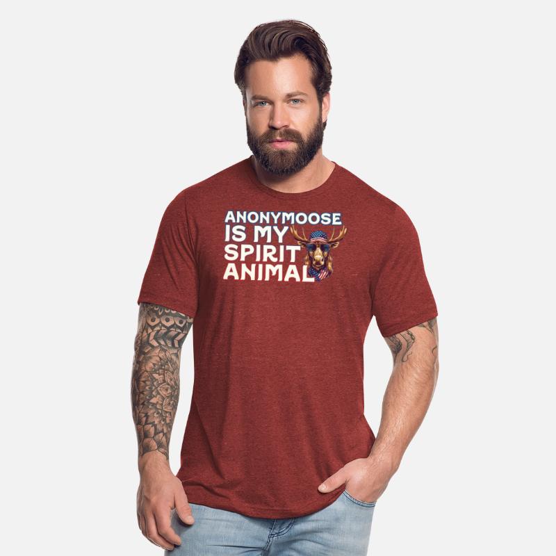 Anonymoose Is My Sprit Animal Cool Moose