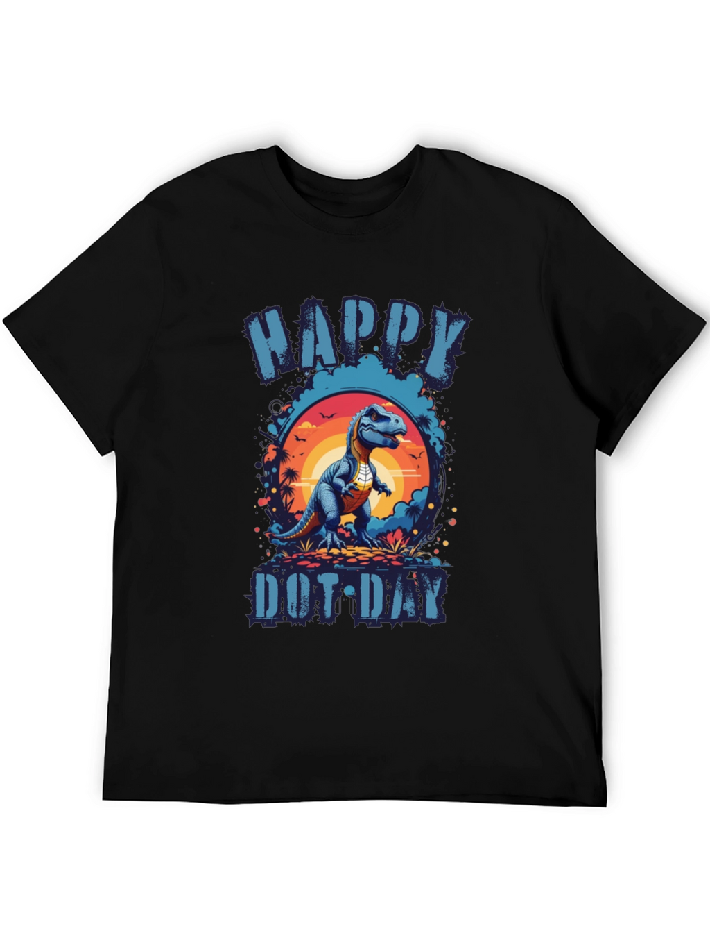 Happy Dot Day Dinosaur T-Shirt